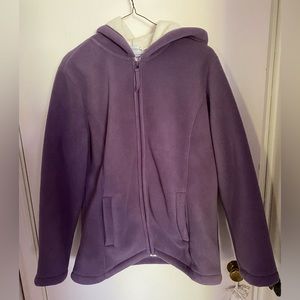 Denim & Co fleece jacket size medium